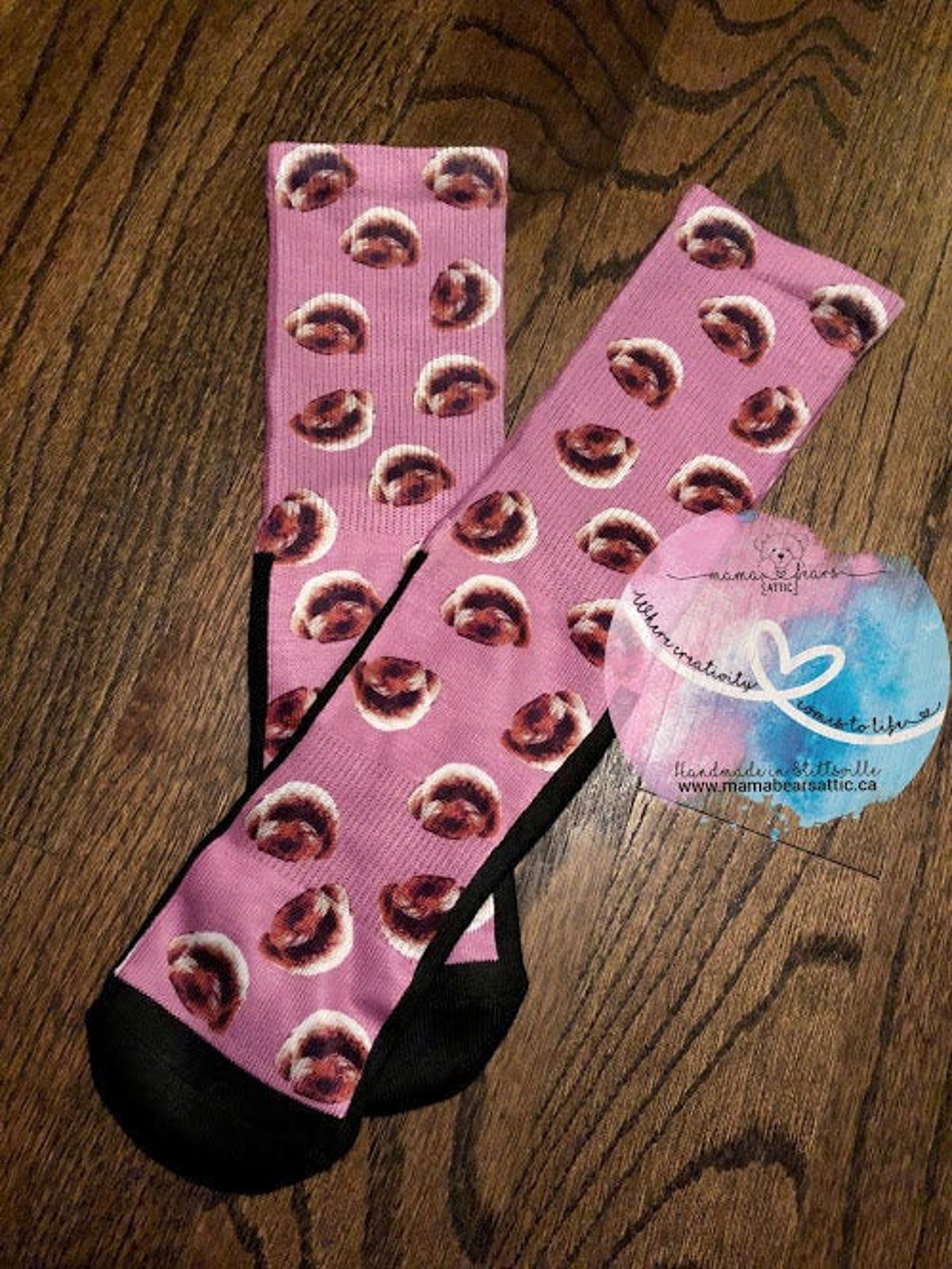 Faces Socks Pet Socks Custom Socks Photo Socks Gifts for Etsy Canada