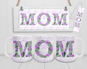 Mom Mug and bookmark Set - Mothers Day, Personalized Mom Gift, New Mommy Mug, Mom, Coffee Mug, Mother's Day  Gift