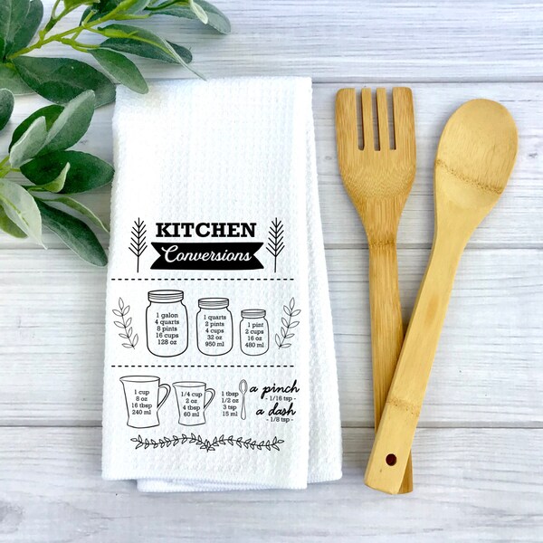 Kitchen Measurements Etsy