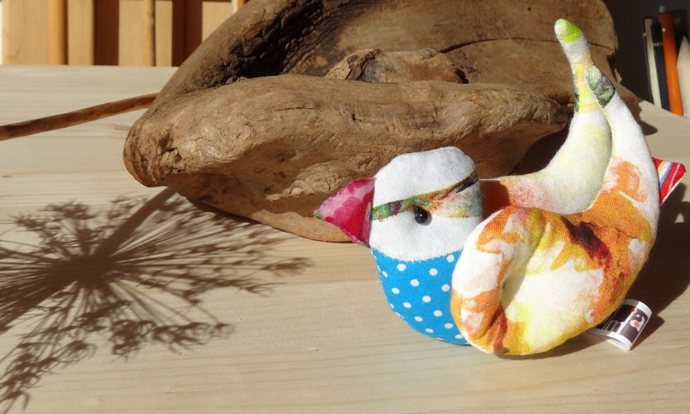 Pájaro decoración única de la habitación decoración de la | Etsy