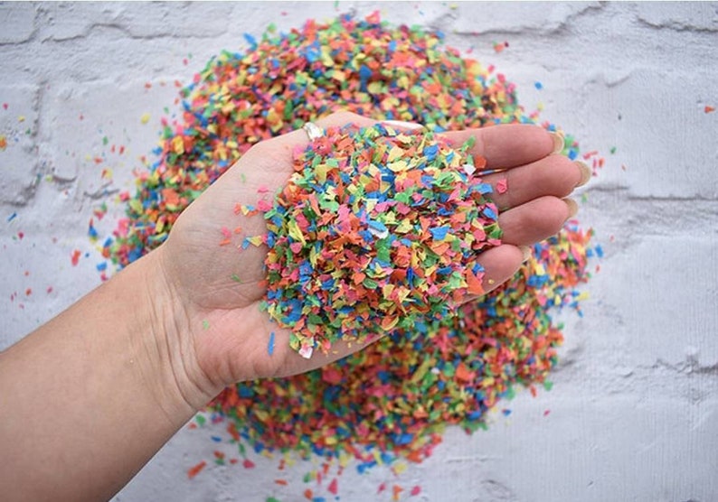Biodegradable Rainbow Confetti Paper Confetti Tissue Paper Etsy UK