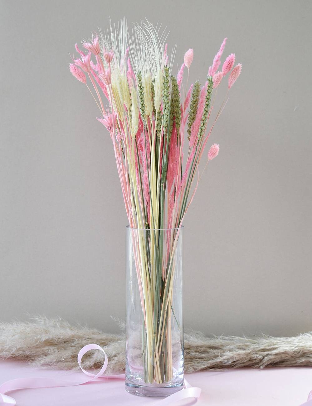 Dried Flower Arrangement Dried Flower Bouquet Dried Etsy