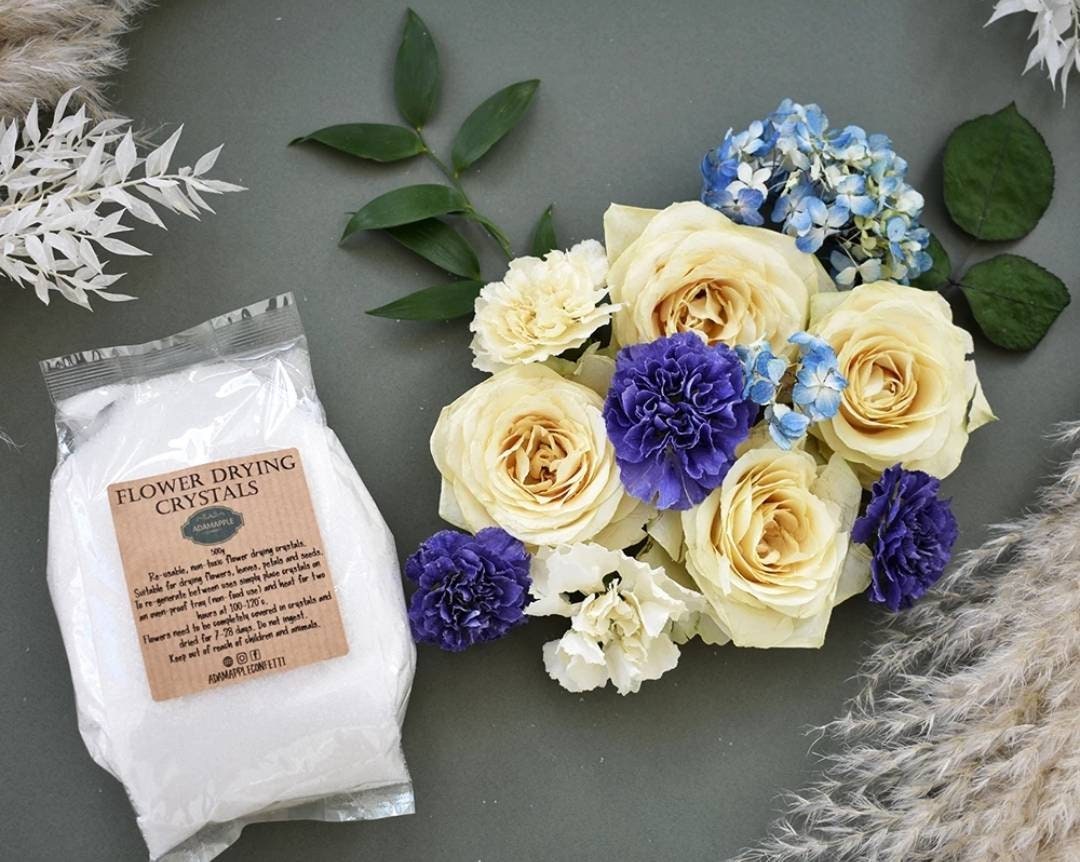 Flower Drying Crystals Silica Gel Flower Preservation Use for Resin Crafts  or Memory Frames 