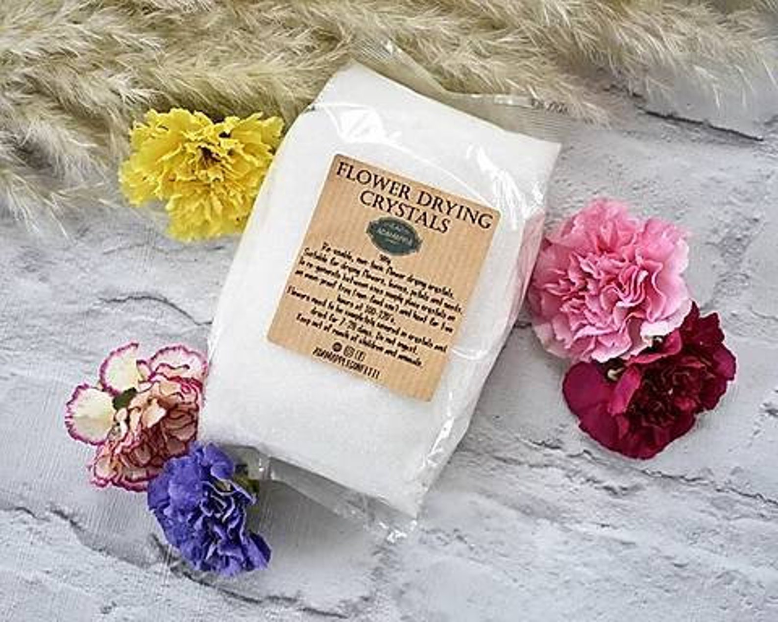Flower Drying Crystals Silica Gel Flower Preservation Etsy UK