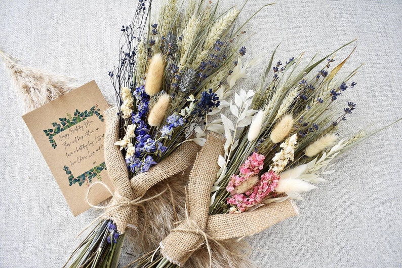 Dried Flowers | Dried Flower Arrangement | Dried Flower Bouquet | Gifts for her | New Baby | Housewarming Gift | Birthday | Mother's Day 