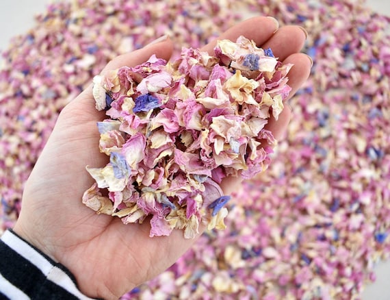 The Natural Wedding Company Biodegradable Wedding Confetti, Eco-friendly Flower  Petal Confetti