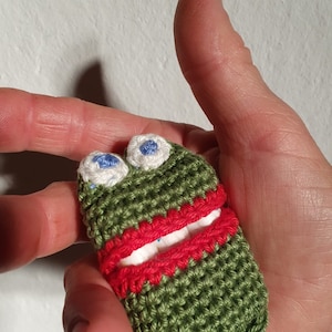 Tampon - Täschchen, Sanitär-Pad gehäkelt, Monatshygiene,