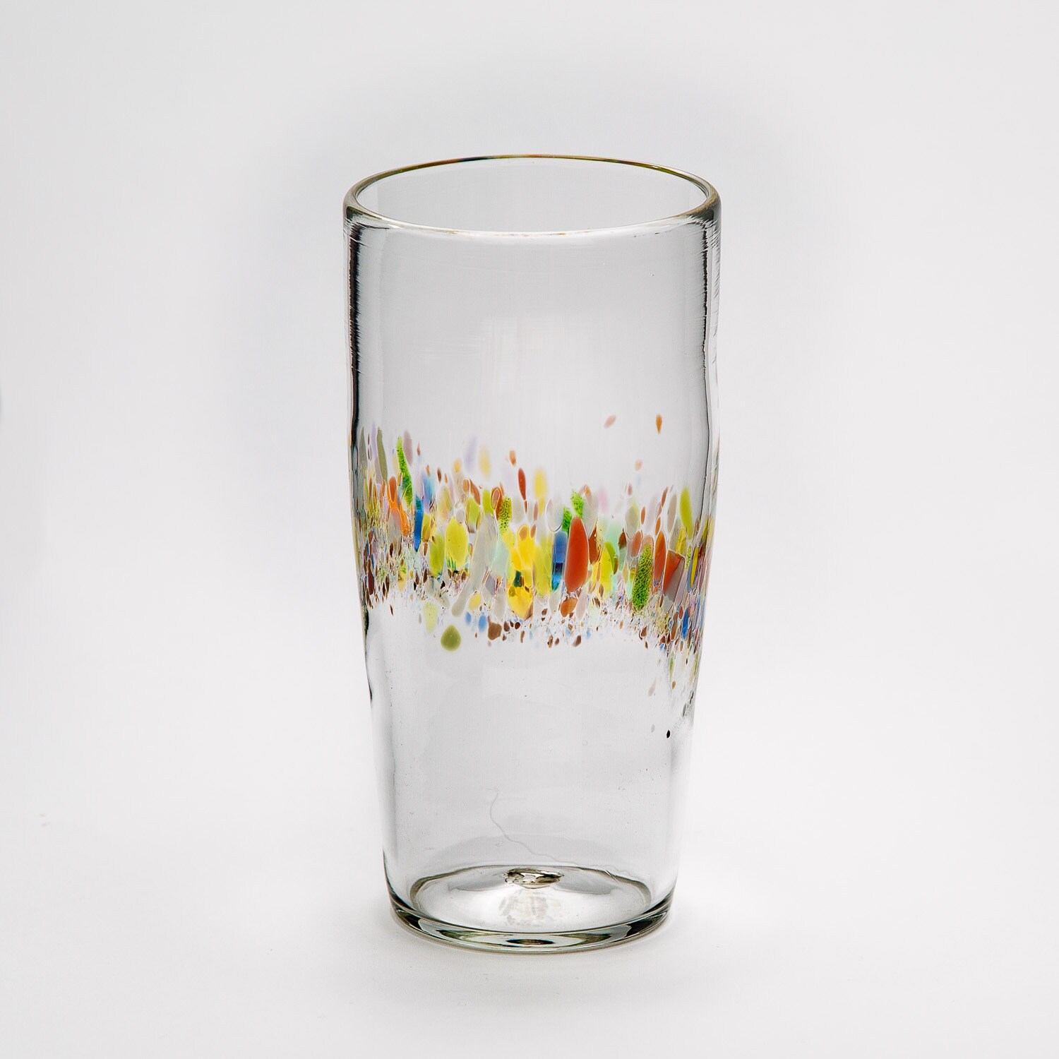 Hand Blown Beer Glass Set - Modern Drinking Glasses