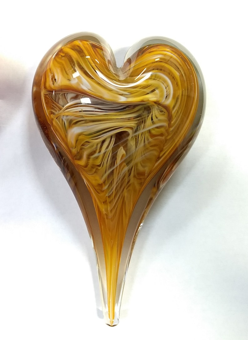 Heart Paperweight Etsy