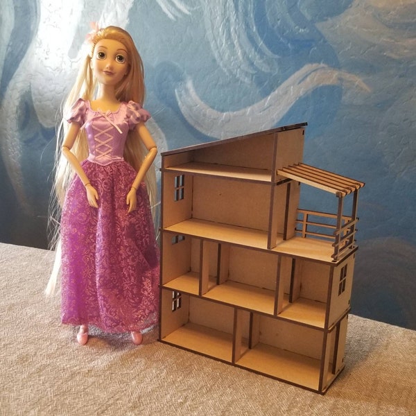 Wooden Barbie Dollhouse - Etsy