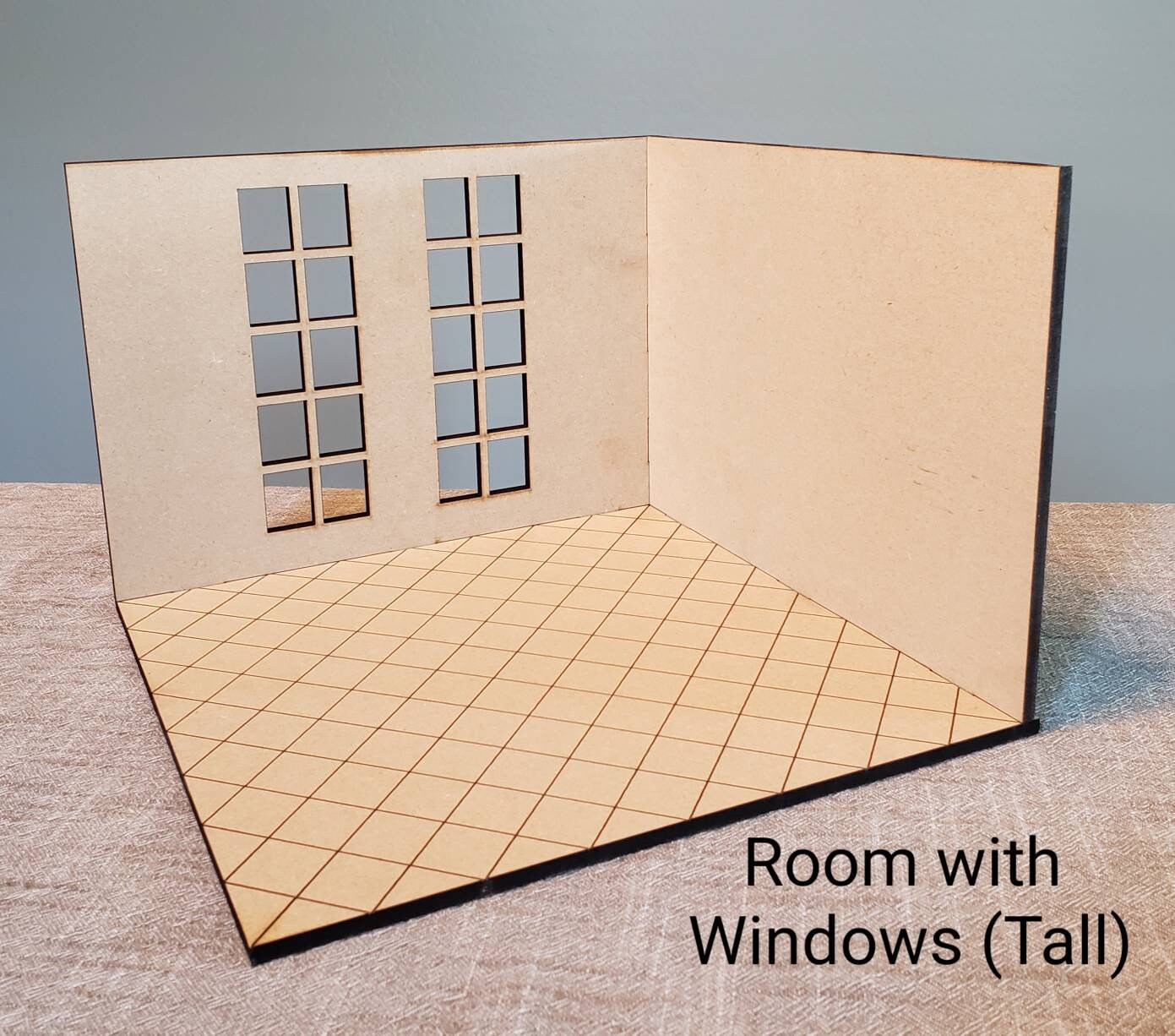 Corner Room Box Kit Fits 112 Scale and 56 Dolls Etsy Canada