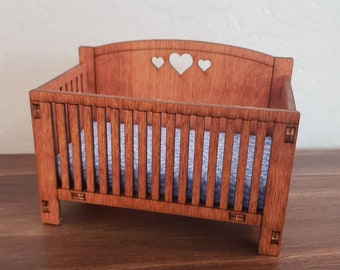 miniature crib