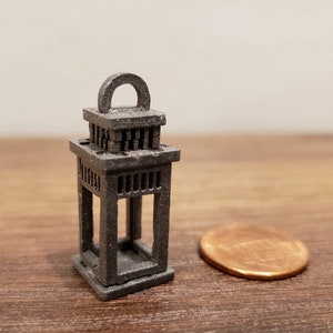 Miniature Lantern for 1:12 Scale Dollhouse image 4