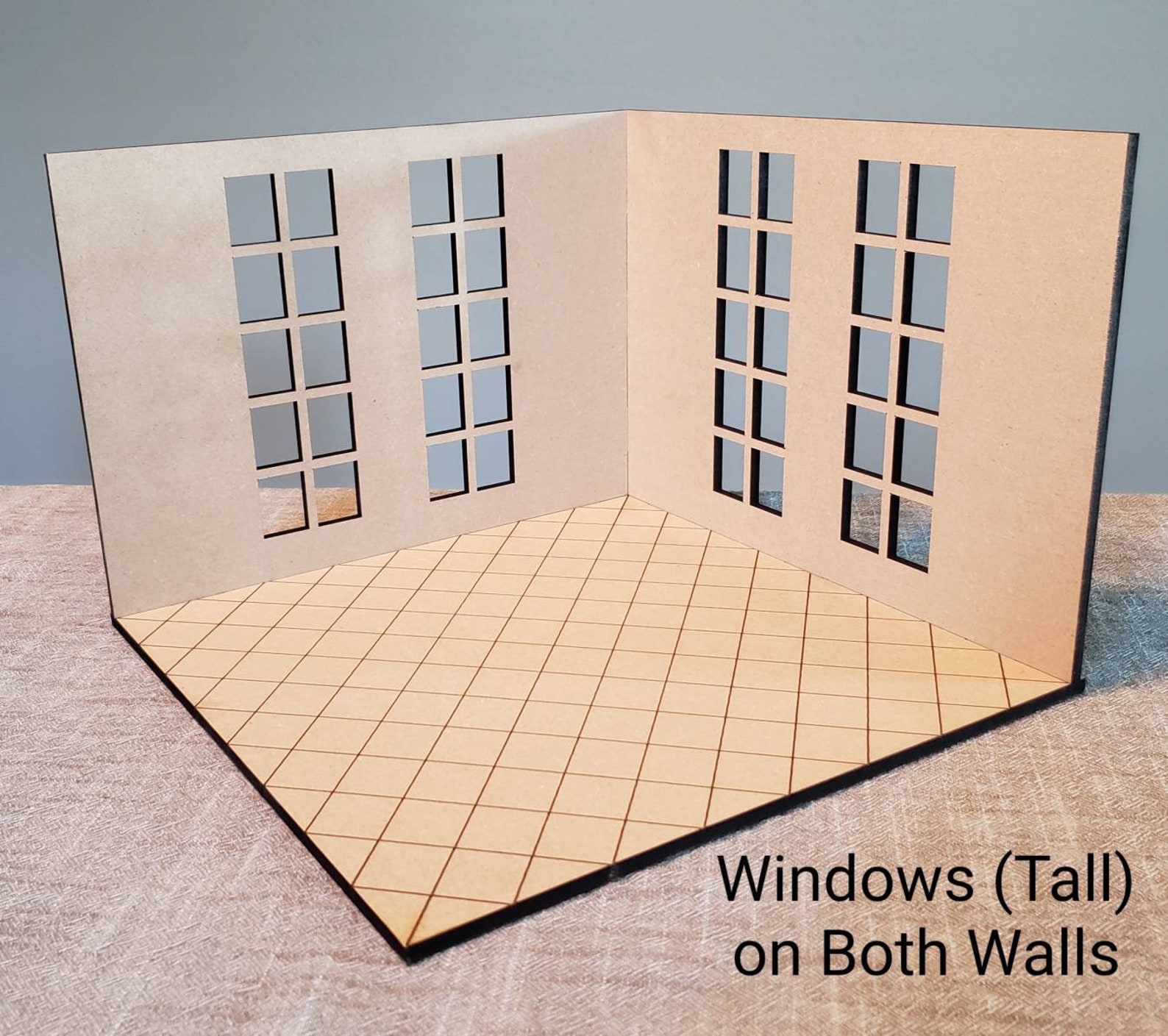 Corner Room Box Kit Fits 112 Scale and 56 Dolls Etsy Canada