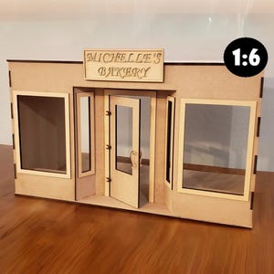 Store Room Box for 1:6 Scale | Storefront Diorama | Toy Store, Boutique, Cafe | 11-12" Dolls