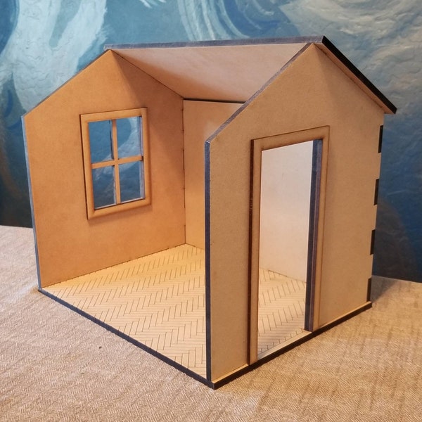 Window and Door Trim for 1:12 Room Box/Diorama/Stackable