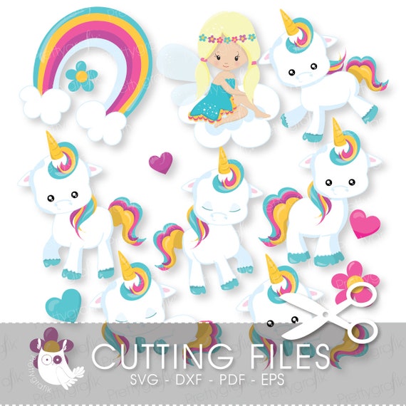 Download COMPLEX SVG Baby Unicorn cutting files svg dxf pdf