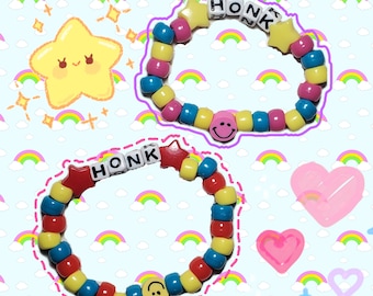 Clown inspo HONK kandi einzeln