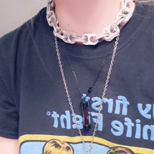 Alternative fashion soda tab choker