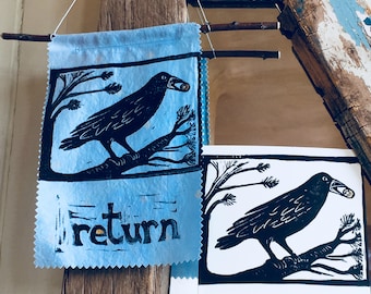 prayer flag panel- return
