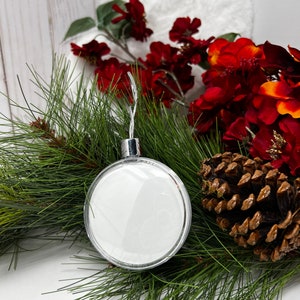 2-Sided Custom Logo/Photo Ornament