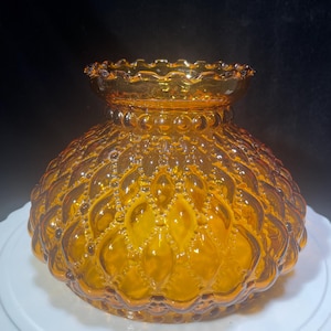 Amber Hurricane Lamp Quilted - Etsy