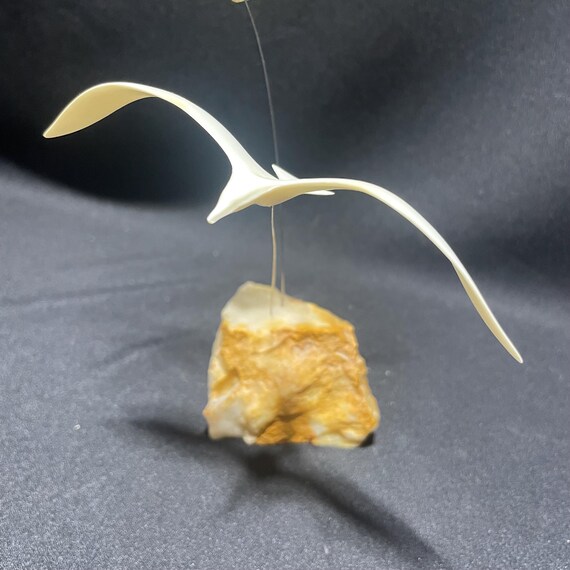 Seagull CosmicEnergy8.0 シングルフィン付き ヴィンテージ Vintage 1974 Flying Kinetic Seagulls Sculpture by Marvin Warnick