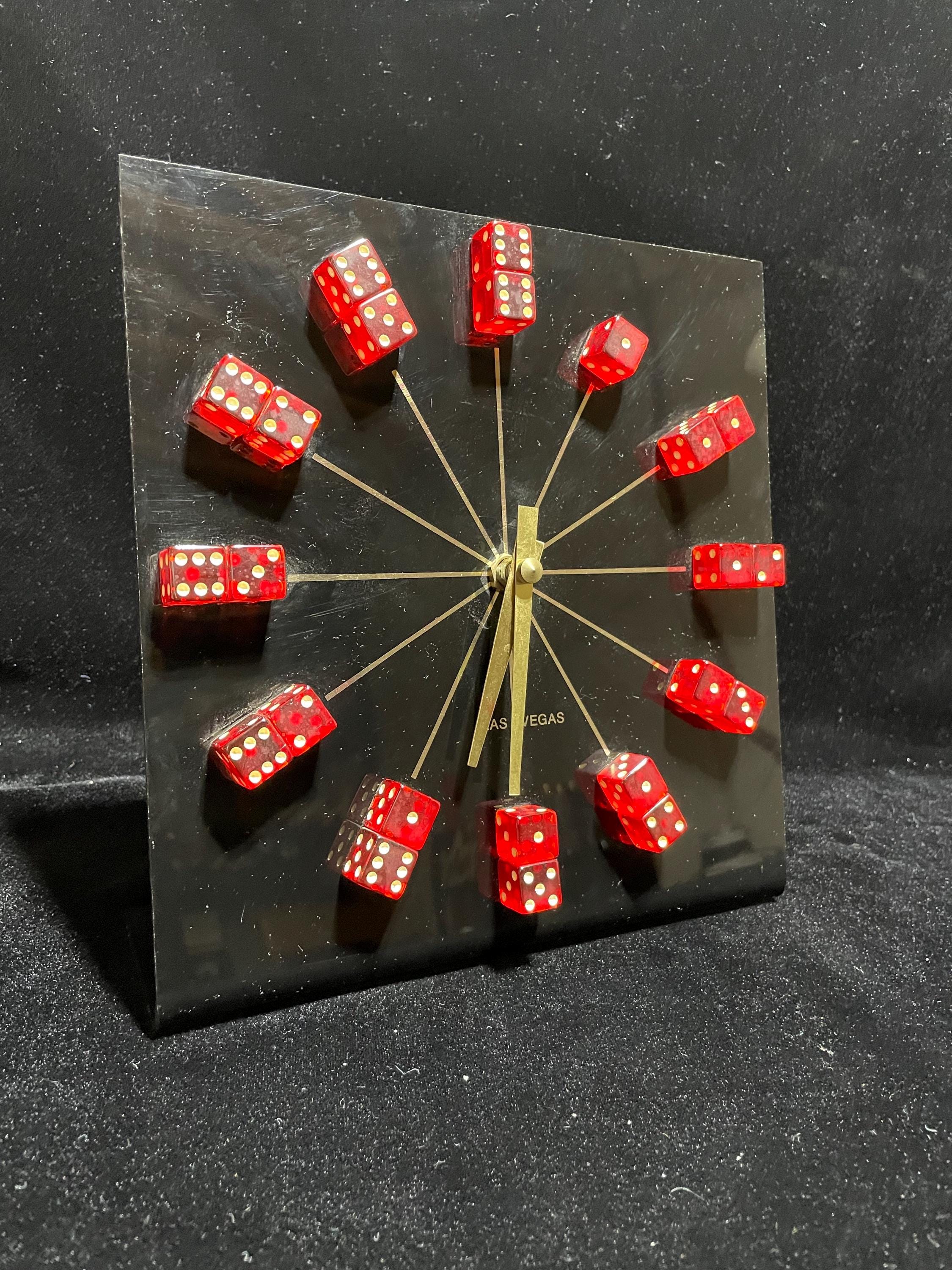 Las Vegas Dice Clock - Etsy