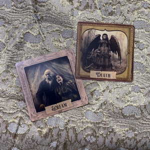 Victorian Phantasmagoria Dark Oracle Cards for Halloween.