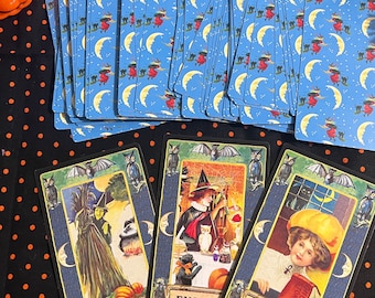 Vintage Halloween Oracle Deck: Tricks & Treats Divination Cards