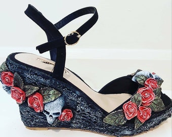 gothic wedding shoes