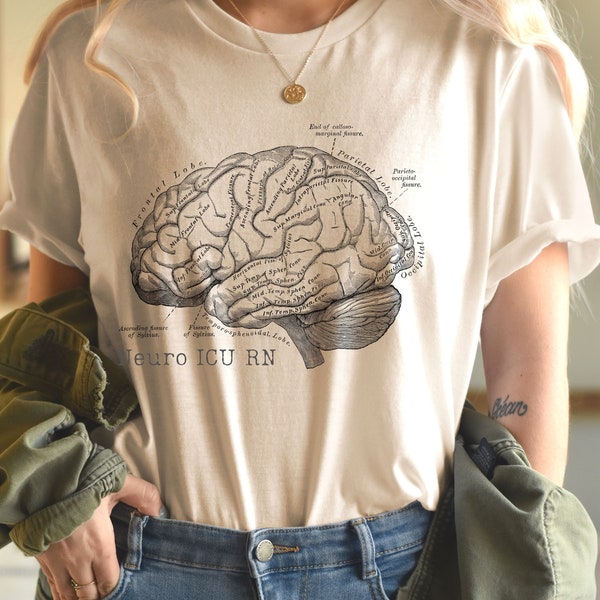 Neuro ICU registered nurse tshirt, Neuro ICU nurse shirt, Neuro ICU rn tshirt, neuro nurse shirt, icu nurse tshirt, brain tshirt, nurse gift