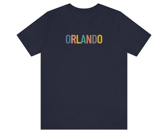 Orlando t-shirt, Florida shirt, city t-shirt, hometown shirt, city collective, vacation shirt, hometown pride, bella canvas, comfy tshirt