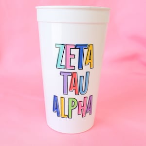 Zeta Tau Alpha Sorority Bring on the Fun Stadium Cup 32oz