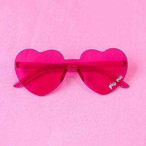 Phi Mu Sorority Only Eyes For You Heart Sunglasses