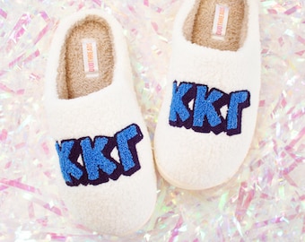 Kappa Kappa Gamma Sorority Slippers
