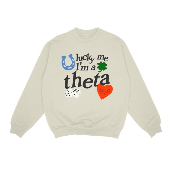 Kappa Alpha Theta Lucky Me Sweatshirt Etsy