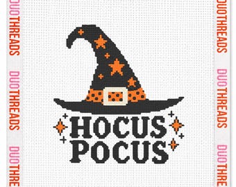 Hocus Pocus Needlepoint Canvas