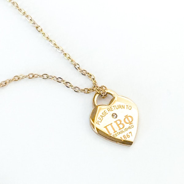 Pi Beta Phi Please Return Necklace