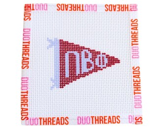 Pi Beta Phi Sorority Pennant Needlepoint Canvas
