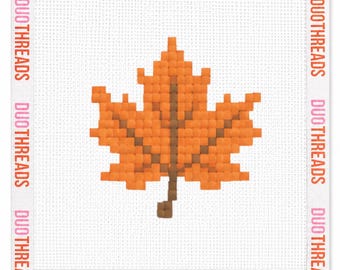 Falling For Fall Icon Needlepoint Canvas