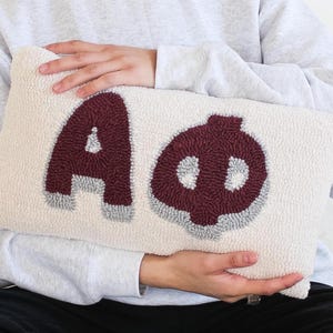 Alpha Phi Sorority Hook Pillow