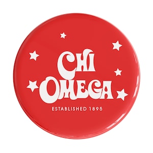 Chi Omega Dreamweaver Sorority Button (Includes One) // See Description to Customize / Greek / Big Little / Gameday