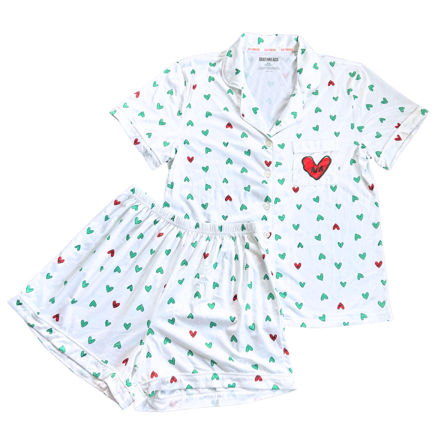 Alpha Gamma Delta Love Letters Sorority PJ Set