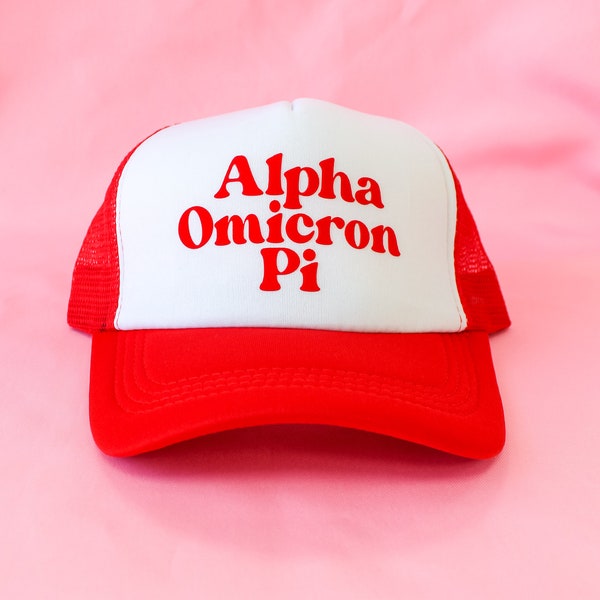 Alpha Omicron Pi Trucker Hat main image 1