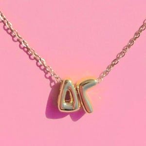 Delta Gamma Sorority Bubble Letter Necklace - Etsy