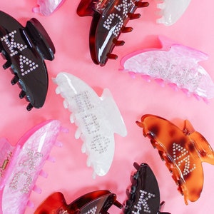 It Girl Sorority Rhinestone Hair Claw Clip