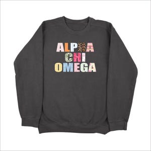 Alpha Chi Omega Scrapbook Sorority Sweatshirt