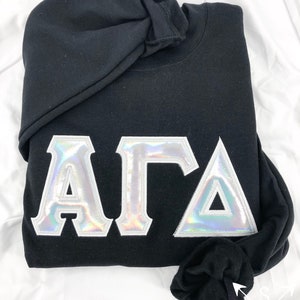 Zenon Sorority Embroidered Sorority Crewneck // Sorority / Greek / Recruitment / Bid Day / Sorority Gift