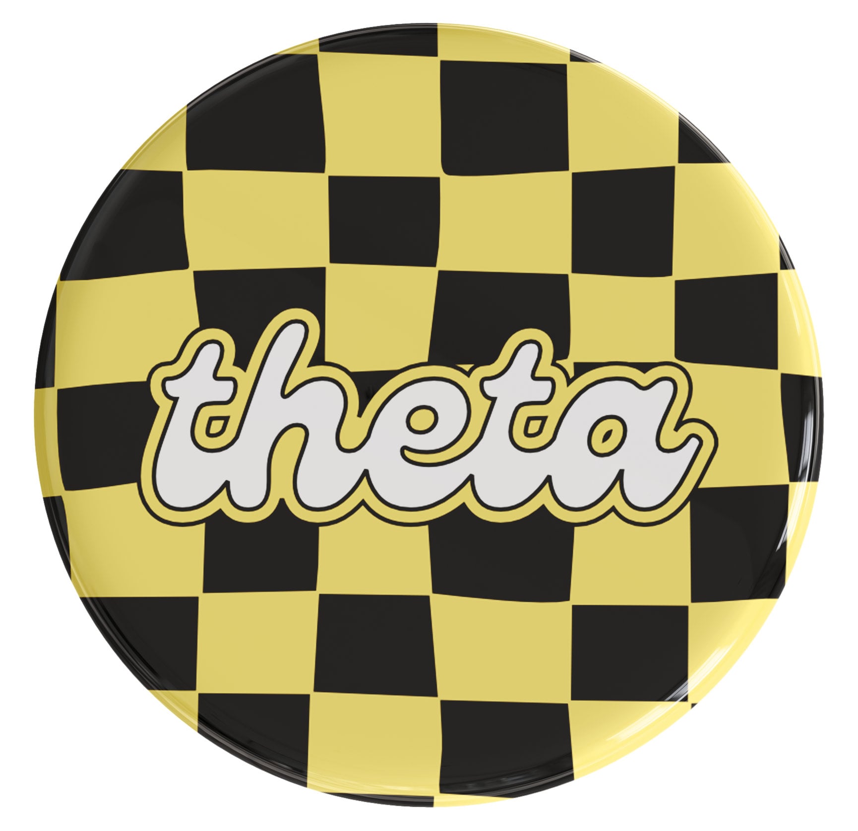 Kappa Alpha Theta Checker Sorority Button (includes One) // See ...